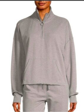 FLIRTITUDE ACTIVE gray SWEATSHIRT TOP size XS